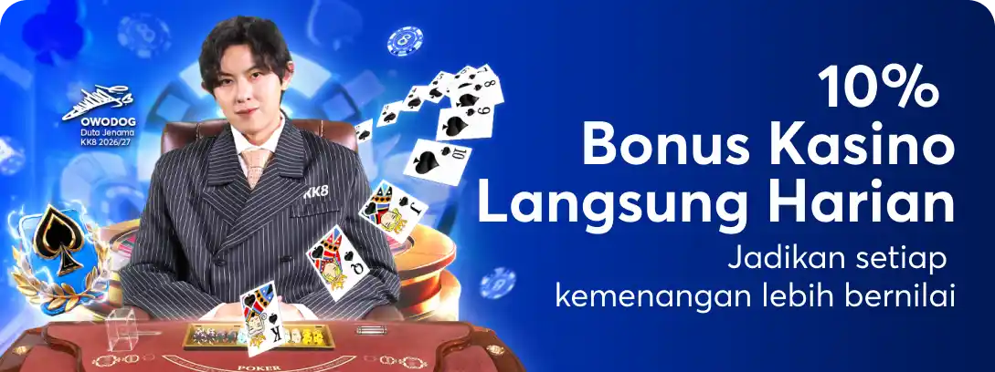 10% Daily Live Casino Bonus