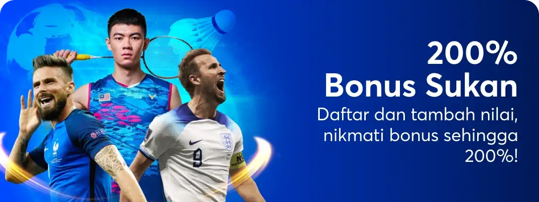 200% Sportsbook Welcome Bonus