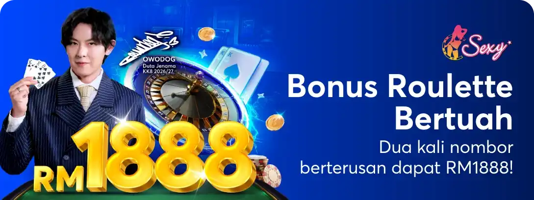 KK8 Lucky Roulette Bonus