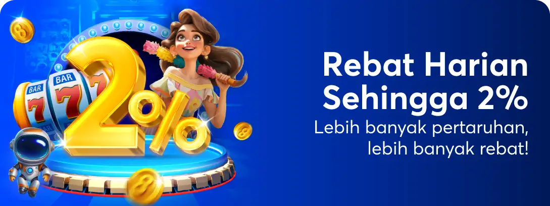 Slot Rebate 2%